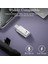USB C - Lightning Mikrofon Adaptörü (2 Paket), USB C Erkek - Yıldırım Dişi Dönüştürücü Kablosuz Yaka Mikrofon - Beyaz 4