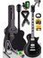 GRX-200BK-BAG Üst Segment Profesyonel Elektro Gitar Set Les Paul Kasa Masif Ağaç (Hh) 1