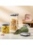 Home Kare Borosilikat Cam Sızdırmaz Vakumlu Erzak ve Bakliyat Saklama Kabı – Havadaki Termisil Kavanoz, Şeker, Un, Makarna, Çay, Kahve ve Kuru Gıdalar Için Ideal (Metal Kapak, 900 Ml) 3