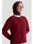 Düğme Detaylı Basic Hırka 25KD7012 Bordo 4