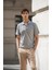 Erkek %100 Pamuklu Lakost Kumaş Regular Fit Polo Yaka T-Shirt 2