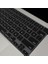 MacBook Uyumlu Klavye Koruyucu Siyah Türkçe Q Baskı Silikon Ultra Ince Us Ingilizce Enter Toz ve Sıvı Koruma 3