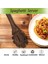 QuirkyQuar Ceviz Ahşap Spagetti Makarna Sunucusu Uzun Saplı Ahşap Makarna Kaşığı Dişli Makarna Çatalları Ceviz Ahşap Pişirme Aletleri (Yurt Dışından) 4