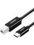 USB Type-C To USB B Yazıcı Kablosu 2 Metre Siyah 1