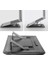 Dizüstü Bilgisayar Standı ve Mouse Padli Dizüstü Bilgisayar Kılıfı 13-14 Inç Bilgisayar Çantası, MacBook Pro/air 13, Dell, Chromebook, Xps 13, Surface Book, iPad Pro 12.9, Gri Için 2 3