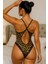 Leopar Desenli Dantel Body 901 3