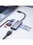 CHB059 Type-C To 4K HDMI 2*usb-A Pd 60W Sd ve Micro Sd Kart Okuyucu Çoklayıcı Hub 3