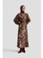 Desenli Elbise 25K9127 Camel 1