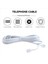 QuirkyQuar 6P2C RJ11 Erkek - Erkek Fiş Telefon Hattı Kablo Tel 5m (Yurt Dışından) 4