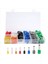 QuirkyQuar 800 Pcs Ferrules Kit, Tel Ferrules Kıvrım Konnektörü, Yalıtımlı Kordon Pimi Uç Terminali Awg 22-10 Kıt, Güzel Çalışma Ferrules Kite (Yurt Dışından) 1