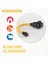 QuirkyQuar Nema 5-15P ERKEK-L5-30R Kadın Güç Adaptör Kablosu, Jeneratör 30 AMP-15AMP Ev Adaptör Kablosu Abd Fiş (Yurt Dışından) 5