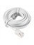 QuirkyQuar RJ11 6P4C - RJ45 8P4C Modüler Telefon Internet Uzatma Kablosu 3 Metre (Yurt Dışından) 1