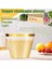 QuirkyQuar Altın Plastik Bardak 9 Oz Tek Kullanımlık Bardak Plastik Şarap Cam Parti Fincanları Partiler Için Şeffaf Plastik Bardak (Yurt Dışından) 5