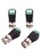QuirkyQuar Bnc Erkek Balun Konnektörü 20PCS Koaksiyel Cat5 - Bnc Cctv Sürveyans Için Erkek Konnektör Video Kameralar Bnc Erkek Konnektörü (Yurt Dışından) 5
