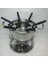 QuirkyQuar Fondue Pot Seti Fondu Tenceresi Multipurpoise Dış Mekan Kampı 6 Çubuk Paslanmaz Çikolata Peynir Fondu Tenceresi (Yurt Dışından) 5