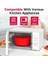QuirkyQuar Yavaş Ocak Astarları, 6 Litre Yavaş Ocak Astarı, Yeniden Kullanılabilir Silikon Yavaş Pişirici Astar, Astarlar Güveç Tencereleri (Kırmızı) Için Uygun (Yurt Dışından) 4