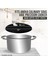 QuirkyQuar 1pcs Silikon Kapaklar - 10.5 Inç Stok Kaplarına Uyuyor - Anova Mutabak Sous Vide Hassas Ocaklar Için Uyumludur Siyah (Yurt Dışından) 4