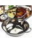 QuirkyQuar Paslanmaz Çelik Ikiz Bölünmüş Çift Hotpot Ocak Gazı Soba Uyumlu Pot Ev Mutfak Tencere Çorbası Pişirme Potu, 30CM (Yurt Dışından) 4