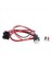 QuirkyQuar 30A 1m Sigorta 6 Pin Kısa Dalga Güç Kablosu Kablosu Yaesu FT-857D FT-897D (Yurt Dışından) 1