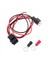 QuirkyQuar 30A 1m Sigorta 6 Pin Kısa Dalga Güç Kablosu Kablosu Yaesu FT-857D FT-897D (Yurt Dışından) 3