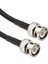 QuirkyQuar RG58 Bnc Erkek Ila Bnc Erkek Konektörleri ile Koaksiyel Kablo 50 Ohm 6 Ft 2pcs (Yurt Dışından) 2