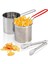 QuirkyQuar Süzgeç Sepeti ile Derin Kızartma Tenceresi Tongess Paslanmaz Çelik Japon Tempura Kızartma Fries Tavuk Için Tavuk (Yurt Dışından) 2