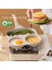 QuirkyQuar Yumurta Tavası Yapışmaz, Yumurta Kızartma Tava, 3-1 Arada Kahvaltı Izgara Tavası, Yumurta Tavası, Sağlıklı Tencere Yumurta Pişirme Tavası (Yurt Dışından) 4
