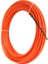 QuirkyQuar 4mm 20 Metre Turuncu Kılavuz Cihaz Naylon Elektrikli Kablo Itme Çekme Kanalları Yılan Rodder Balık Tuvalet (Yurt Dışından) 4