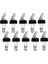 QuirkyQuar 10PCS Otomatik Ölçülen Şişe Dökücü, Kuyruk ve Yakalı Spout Şişe Dökücü, Likör Şişe Dökücüleri 1 Oz/ 30 ml (Yurt Dışından) 1