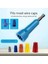 QuirkyQuar Tel Twister, Tel Bükme Aracı, Tel Somun Twister, 1/4 Inç Aynası, 2 Paket, (Siyah) (Yurt Dışından) 3