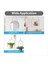 QuirkyQuar 8pcs Ayarlanabilir Resim Asma Tel Kiti, Çerçeve ve Ayna Asma Tel Kiti, 6.6ft Ağır Derimli Paslanmaz Çelik Tel (Yurt Dışından) 5
