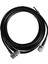 QuirkyQuar RG58 Rg-58 50 Ohm Araba Anten Koaksiyel Kablosu 5 Metre Uhf Kadın-Uhf Erkek (Siyah) (Yurt Dışından) 1