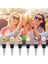 QuirkyQuar 6 Adet Metal Şişe Tıpası Boş Çinko Alaşım Şarap Şişesi Tıpa Kiti Yeniden Kullanılabilir Şarap Tasarrufu Kafesi Şişe Tıpa Seti (Yurt Dışından) 3