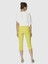 Kısa Paçalı Kadın Pantolon Küf Sarısı Y9912033_262 3