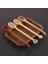 QuirkyQuar 4pcs Ahşap Bal Kepçesi Kaşık Bal Kepçe Çubukları Ahşap Bal Çubuğu Bal Kepçe Kaşık Kahve Kaşık (Yurt Dışından) 1