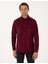 Erkek Bordo Regular Fit Uzun Kollu Gömlek 50310139-VR177 1