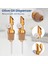 QuirkyQuar 2 Paket Altın Zeytinyağı Çıkışı ile Cork Yağı Spout Likör Dökümcileri Zeytinyağı ve Sirke Tıpa Mutfak Için (Yurt Dışından) 4