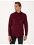 Erkek Bordo Regular Fit Uzun Kollu Gömlek 50310139-VR177 3