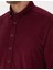 Erkek Bordo Regular Fit Uzun Kollu Gömlek 50310139-VR177 7