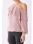Tek Omuz Fırfırlı Bluz Pudra K1913051_055 3