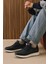 , Erkek Hakiki Deri Sneaker 1531026Z290 Lacivert 2