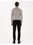 Erkek Siyah Slim Fit Kanvas Pantolon 50310911-VR046 4