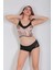 Vizon Saten Dantelli Babydoll Şortlu Takım 2