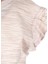 Organik Çizgili Pembe Yazlık Kız Çocuk Tshirt 3