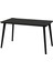 Lısabo Mutfak Masası Siyah 140 x 78 cm 4 Kişilik 1