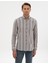 Erkek Vizon Regular Fit Uzun Kollu Gömlek 50312328-VR052 1
