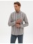 Erkek Vizon Regular Fit Uzun Kollu Gömlek 50312328-VR052 3