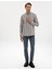 Erkek Vizon Regular Fit Uzun Kollu Gömlek 50312328-VR052 4