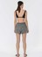 Püskül Detaylı Yanları Detaylı Mini Şort Standart Renk Y1965118_089 4