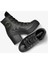 Chuck 70 De Luxe Heel Unisex Siyah Deri Platform Sneaker.001 11